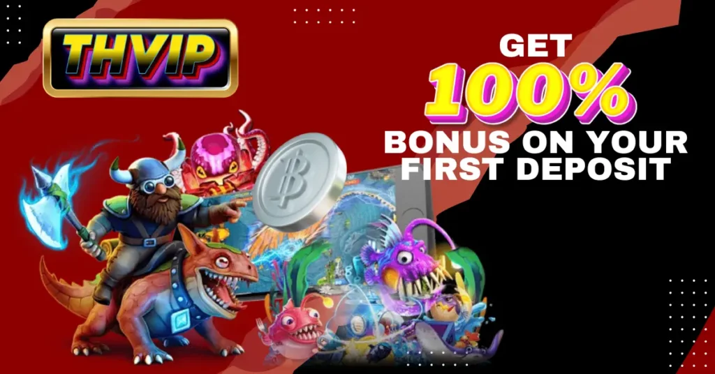 Get 100% Bonus on Your First Deposit