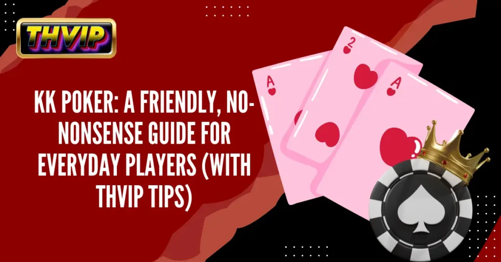 KK Poker A Friendly, No-Nonsense Guide for Everyday Players (with THVIP Tips)